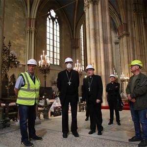 Apostolski nuncij u Republici Hrvatskoj obišao katedralu i Nadbiskupski dvor